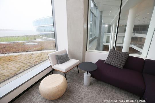 Go behind the scenes at Expedia’s expansive and innovative headquarters in the Interbay neighborhood of Seattle, Washington