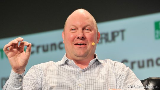 Andreessen Horowitz partner Marc Andreessen