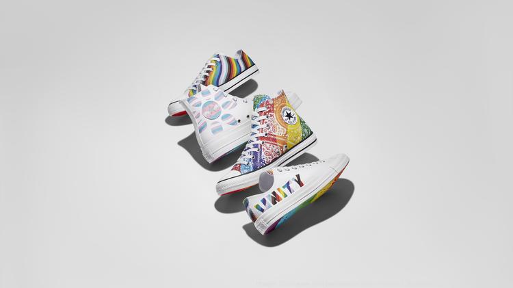 A look into Nike's Converse brand LGBT+ Pride shoe collection - Portland  Business Journal