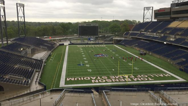 CANTON OHIO Tom Benson Stadium Photo Picture Poster NFL 