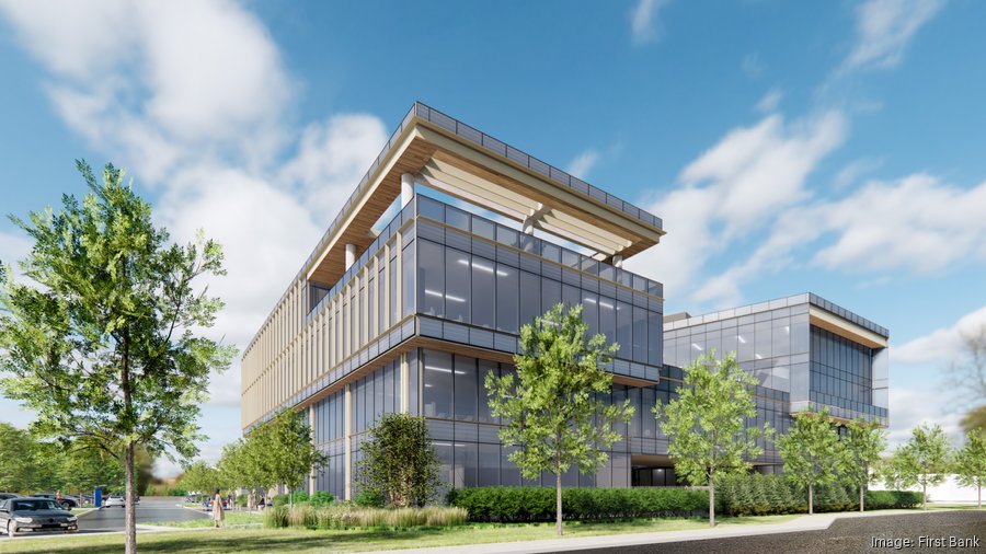 First Bank plans to build a new headquarters in Creve Coeur, set to