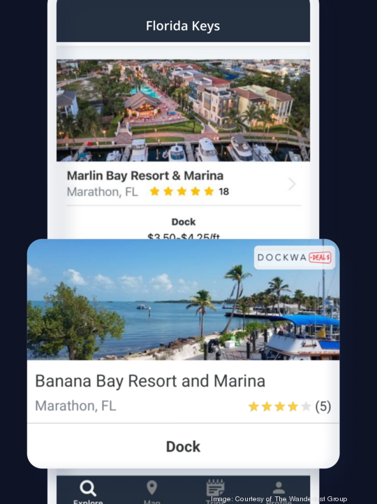 Dockwa app - Wanderlust Group