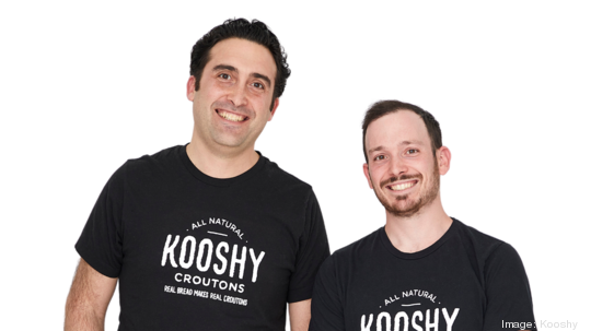 Kooshy Croutons Founder Shot White Background Square Crop