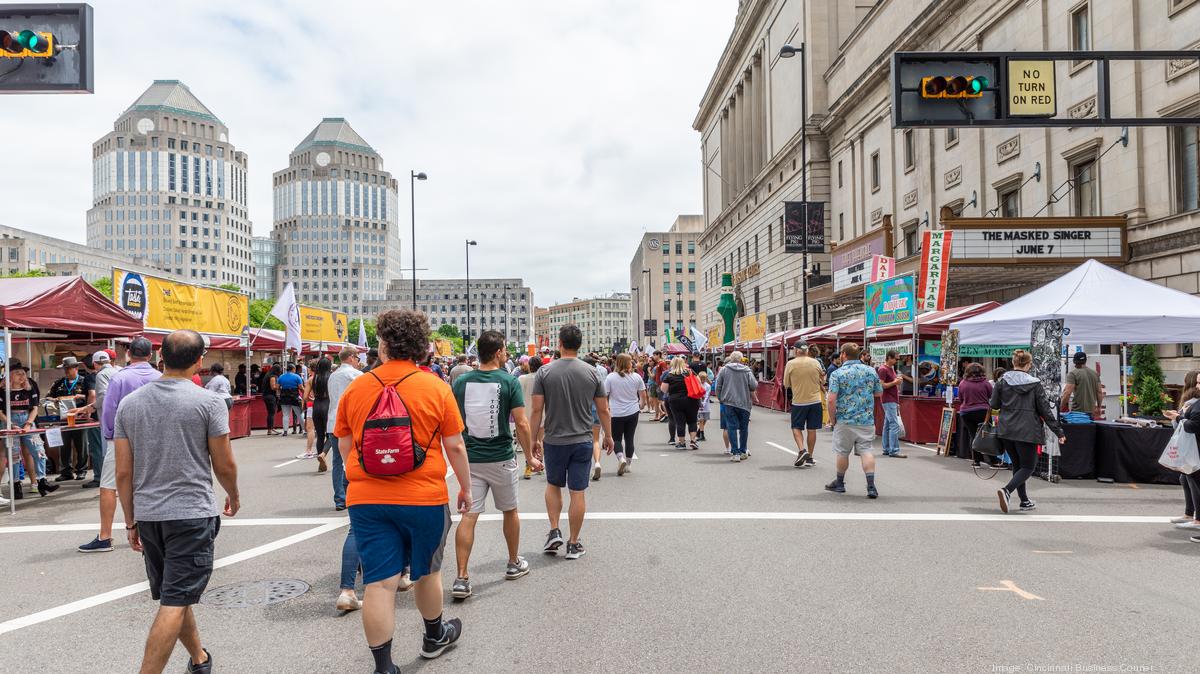 Thousands return downtown for first Taste of Cincinnati in three years