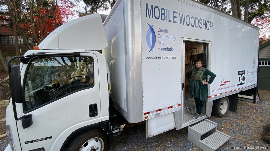 Zenith Community Arts Foundation's mobile woodworking shop delivers at