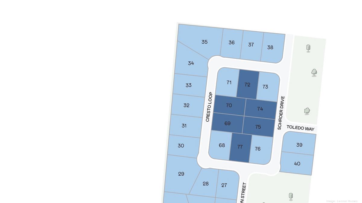 Lennar Corp. set to build 77 homes in Murfreesboro Nashville Business