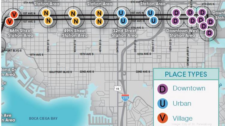 St Pete Zoning Map St. Petersburg Wants To Pick Up The Pace On Zoning Changes Around  Sunrunner's Brt Route - Tampa Bay Business Journal