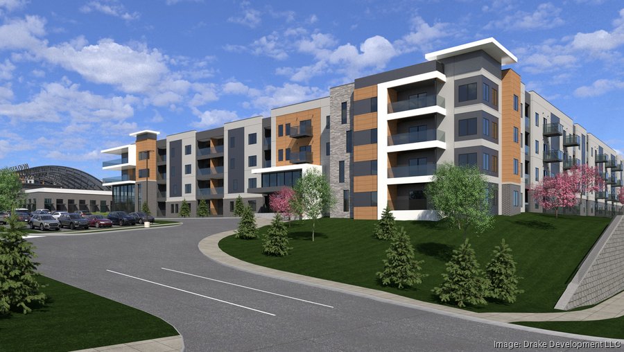 Apartments for 136M Merriam Grand Station project start construction Kansas City Business Journal