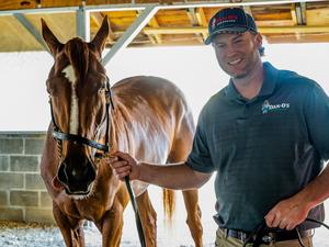 Derby Winner Rich Strike and Dan Oliver