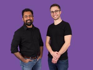 Benny co-founder Alok Jain (left) and CEO and co-founder Andy Kalmon (right)