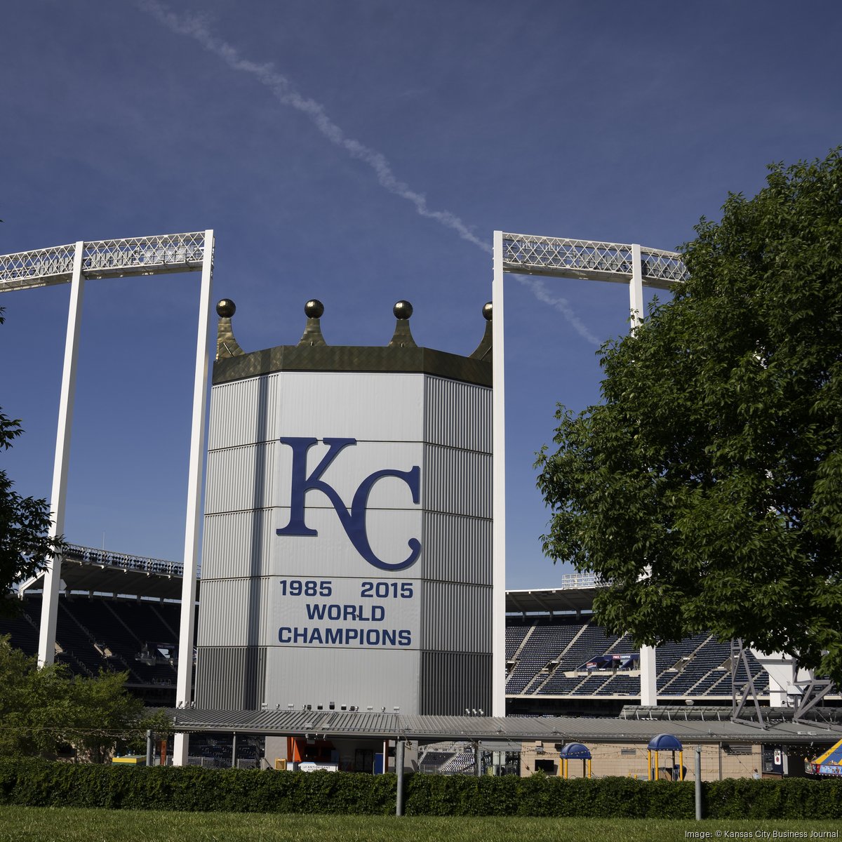 Kansas City Royals Kauffman Stadium Major League Baseball Logo