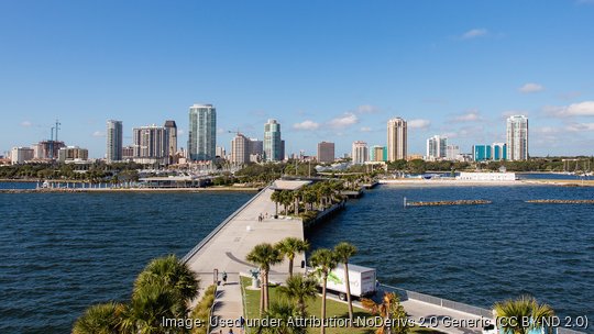 Downtown St. Petersburg skyline