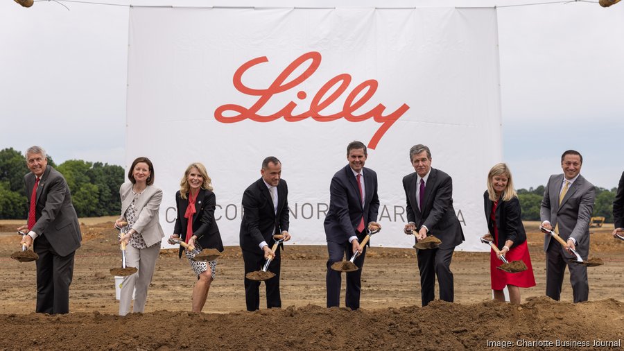 Pharmaceutical giant Eli Lilly breaks ground on $1B Concord campus ...