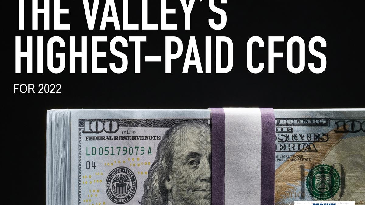 Large stock awards boost three Arizona CFOs to the top of Phoenixarea
