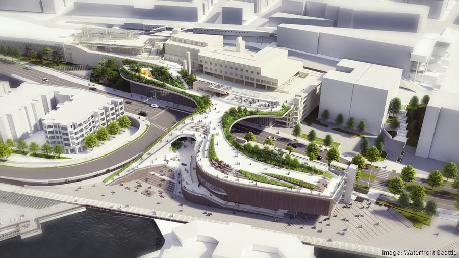 Work Starts On Seattle Waterfront's $70M Overlook Walk Project - Puget ...