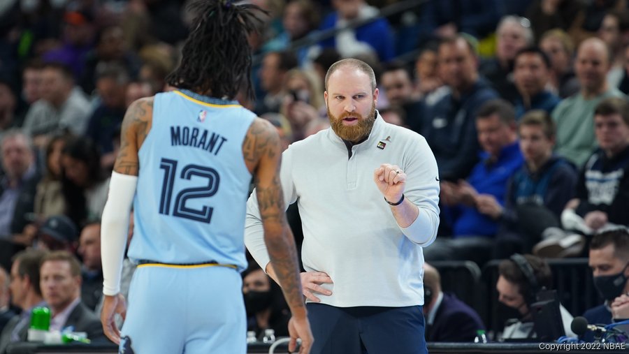 Ja Morant introduced at FedExForum