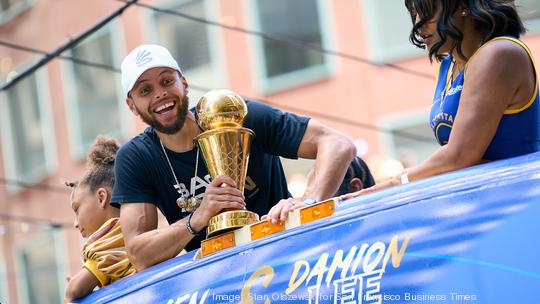 Golden State Warriors - 2022 parade - Steph Curry