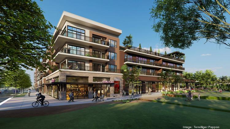 Solis Dresden Village in Brookhaven will include 176 flats, seven townhomes and 30,000 square feet of retail space.