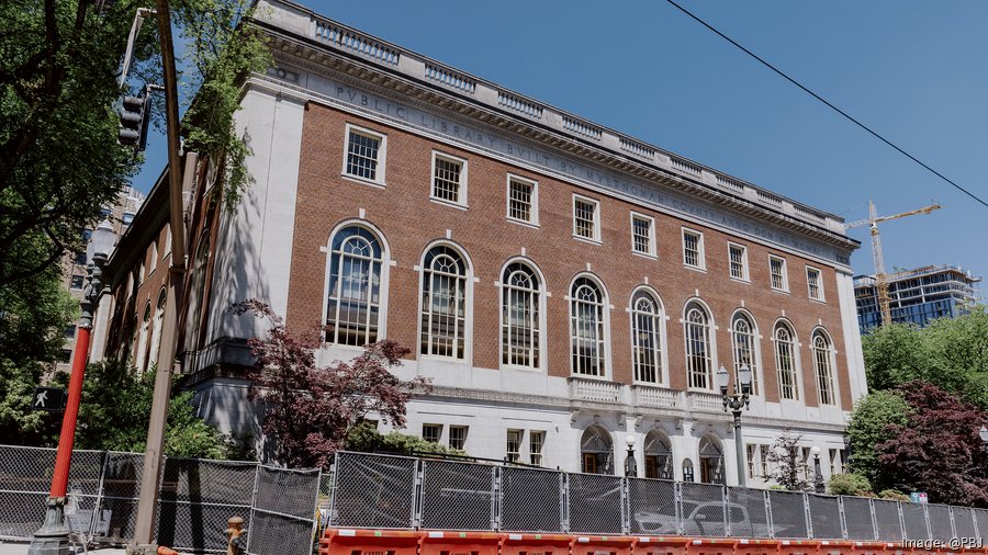 Portland's Central Library Will Undergo New Terrace Construction This ...