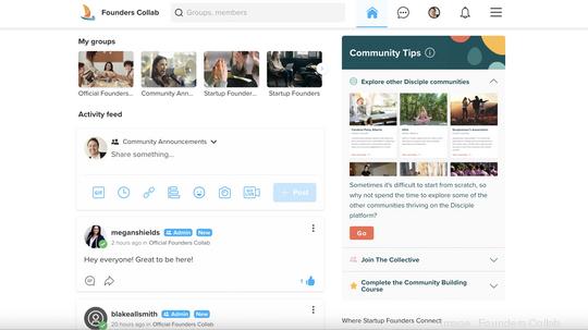 Founders Collab screenshot