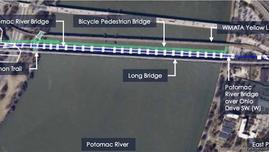 Long Bridge expansion project seeking NCPC approval Washington