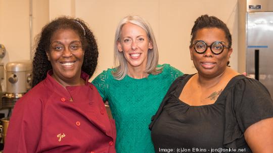 The Cook's Nook team - Chevalier, Bell, Lipscombe (L R) (1)