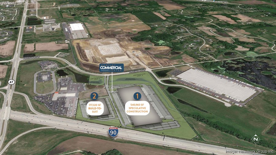 Huntley Commercial Center construction underway in Chicago area Chicago Business Journal