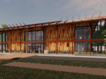 Rendering of Great Council State Park Interpretive Center