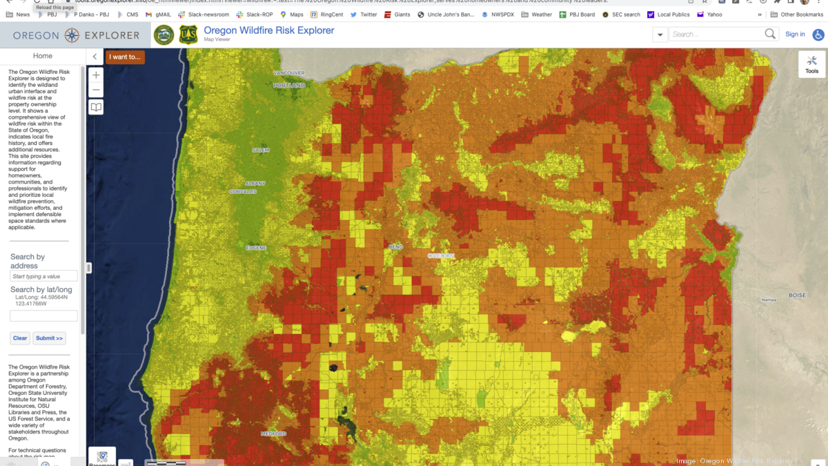 Oregon set to rework controversial wildfire hazard map - Portland Business Journal