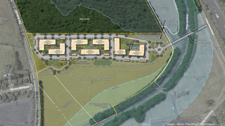 Site plans for Ariza Bellevue at 1084 Morton Mill Road.