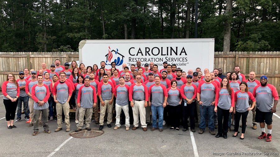 2022 Best Places to Work Awards Carolina Restoration Services of NC
