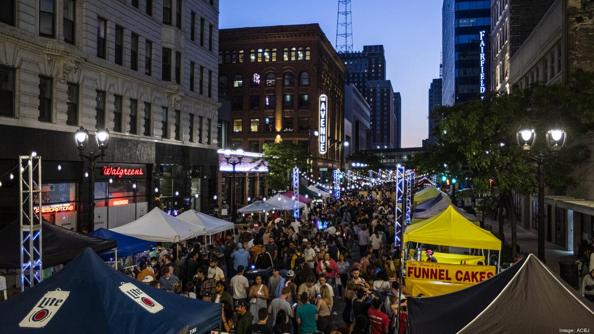 Thousands pack Wisconsin Avenue in downtown Milwaukee for Night Market