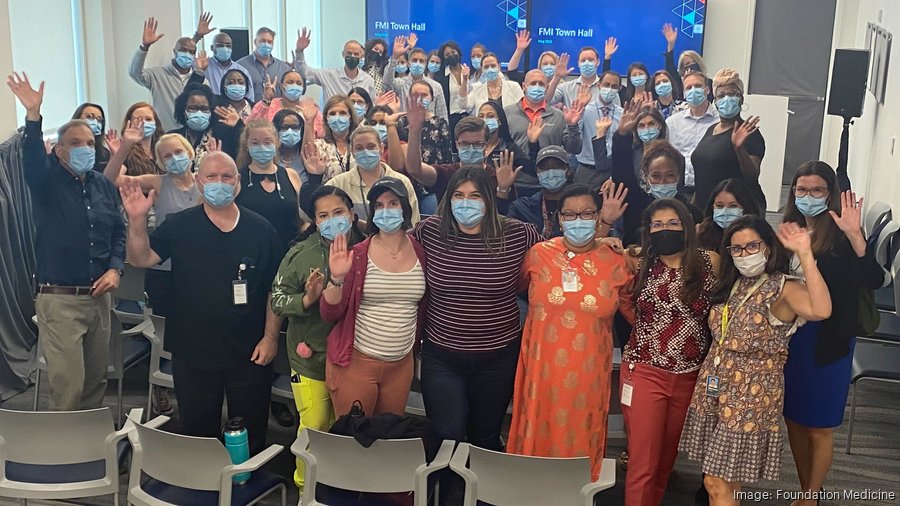 2022 Best Places to Work Awards Foundation Medicine Triangle