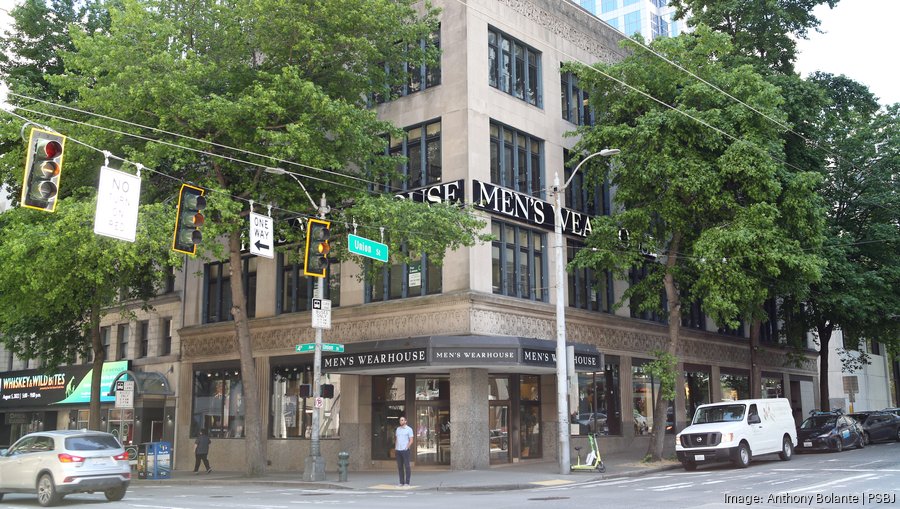 Seattle investor buys downtown Men's Wearhouse building Puget Sound