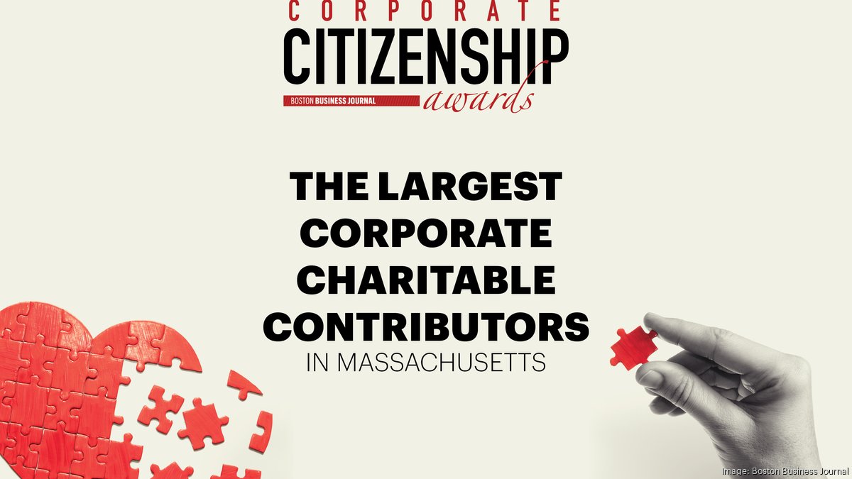 Boston Business Journal announces most charitable companies in Mass