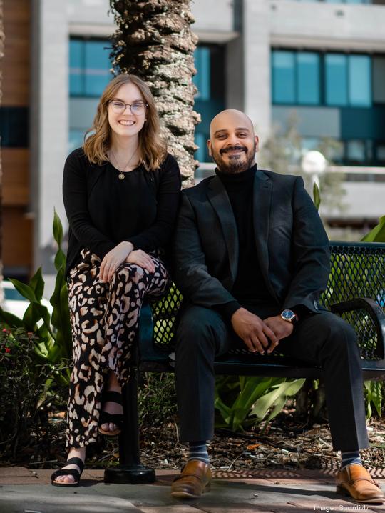 Anthony Nagendraraj and Marissa Huggins