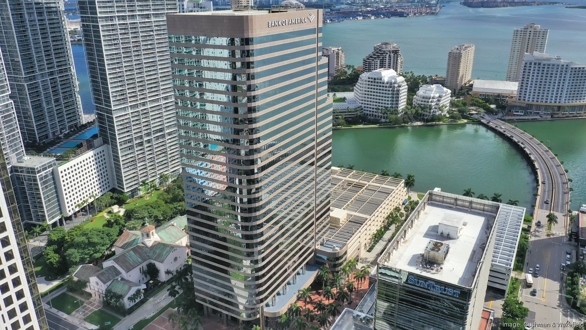 701 Brickell building in Miami 95 occupied after BlackRock renews