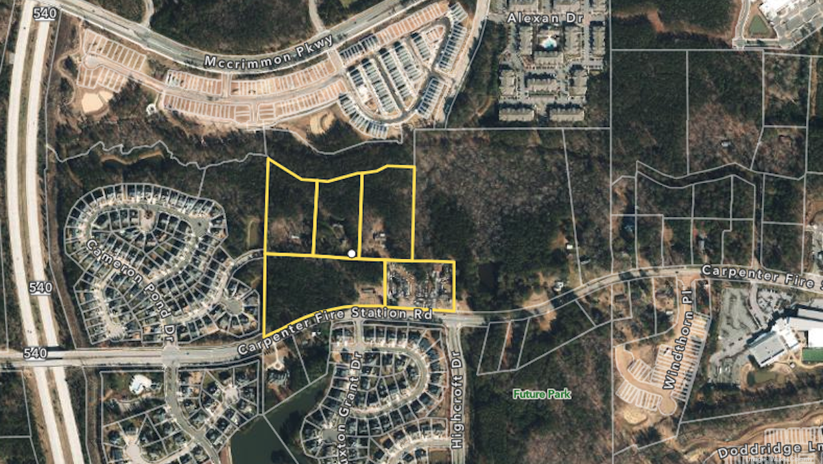 Developer plans up to 350 new apartments in Cary Triangle Business