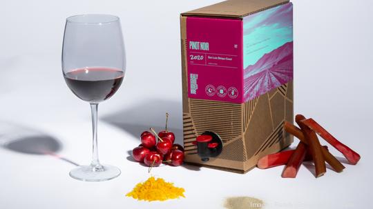 Really Good Boxed Wine promo 2022