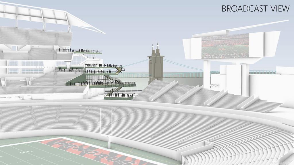 Bengals unveil changes at Paul Brown Stadium - Cincinnati Business Courier