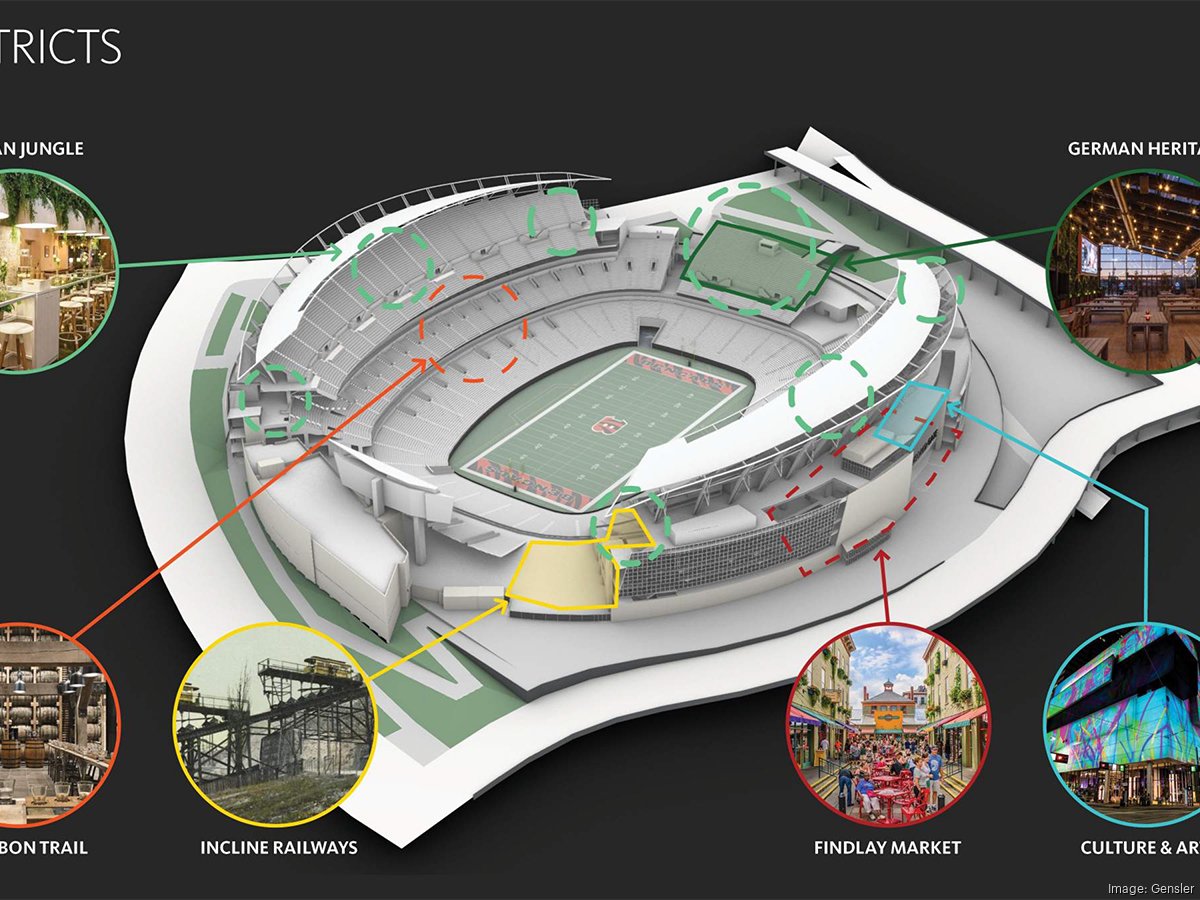 Cincinnati Bengals - American Football Stadium | 3D model