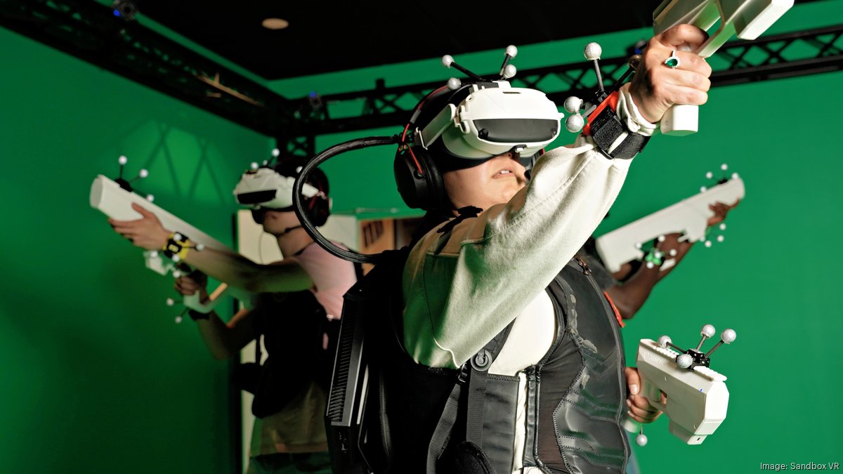 Skoleuddannelse tre Udlænding Sandbox VR opening at The Boro in Tysons - Washington Business Journal