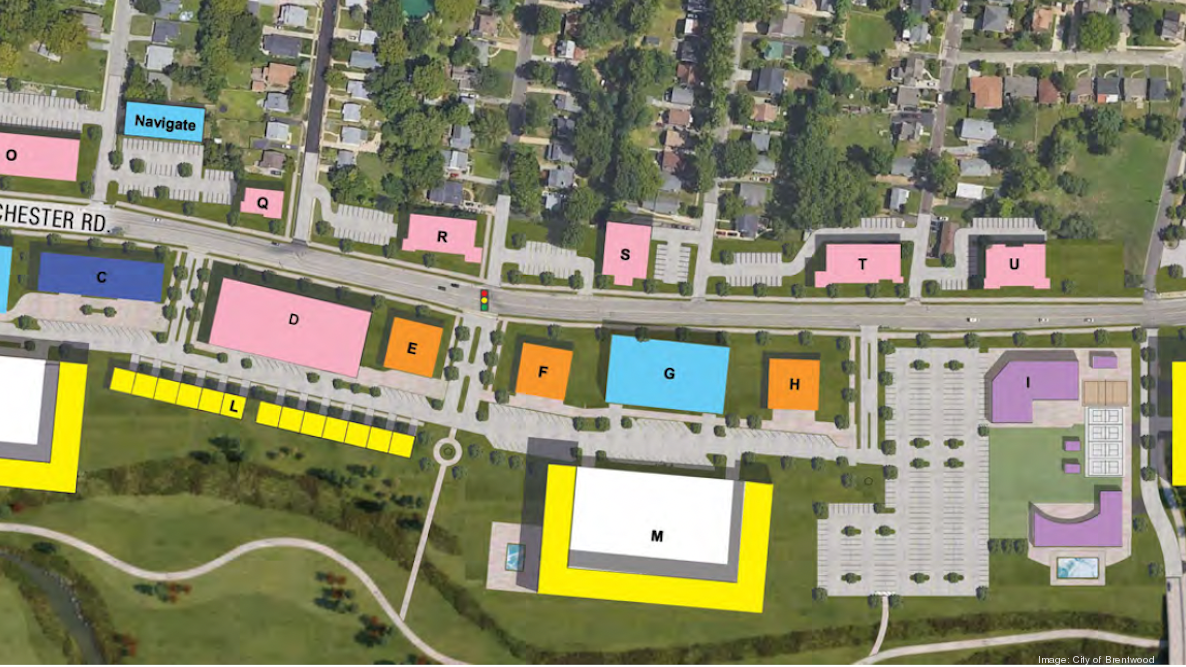 400M mixeduse development would remake 40 acres along Manchester Road