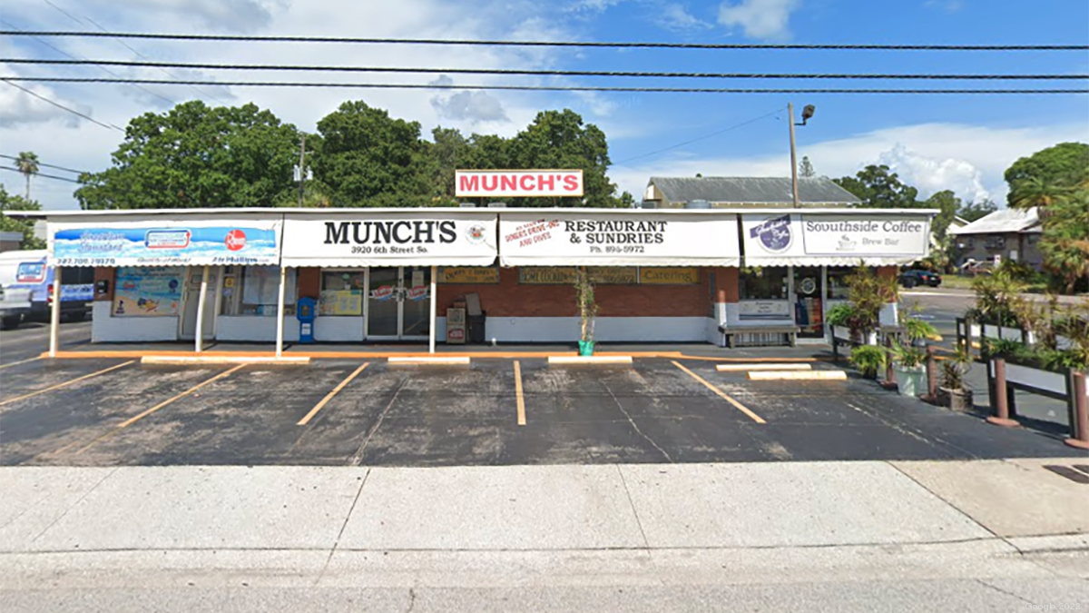 Iconic St. Pete diner Munch’s Sundries for sale Tampa Bay Business