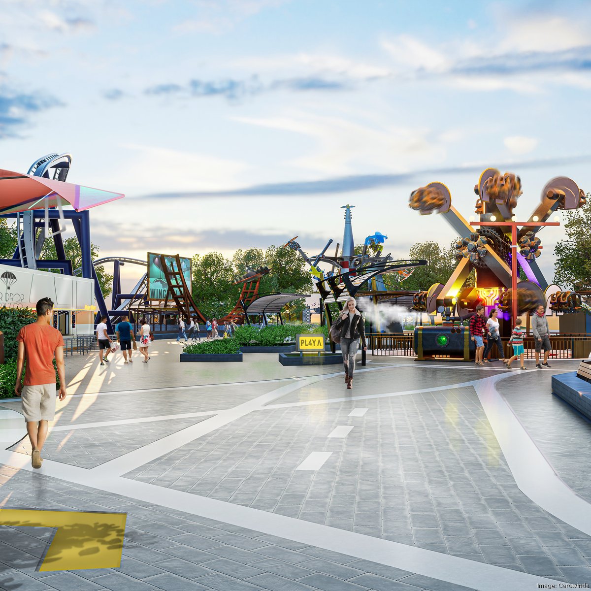 Cedar Fair s Carowinds to debut new rides attractions Charlotte