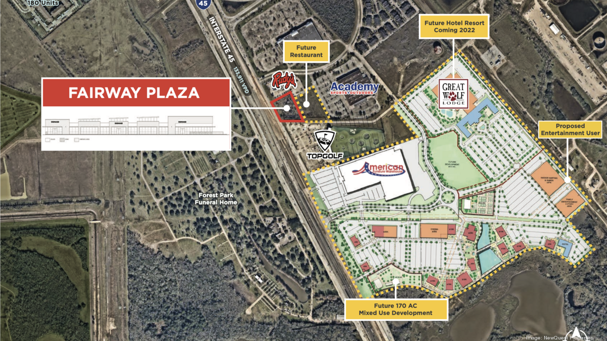 New Shopping Center Restaurant Planned For Site Near Future Great Wolf 