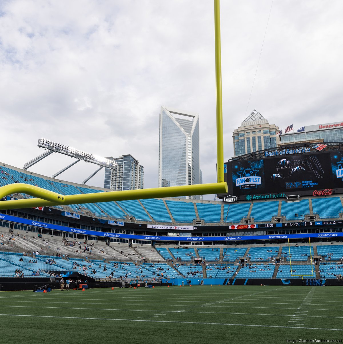 Carolina Panthers playoffs: Why Charlotte hotels are pulling for Tampa Bay  win - Charlotte Business Journal