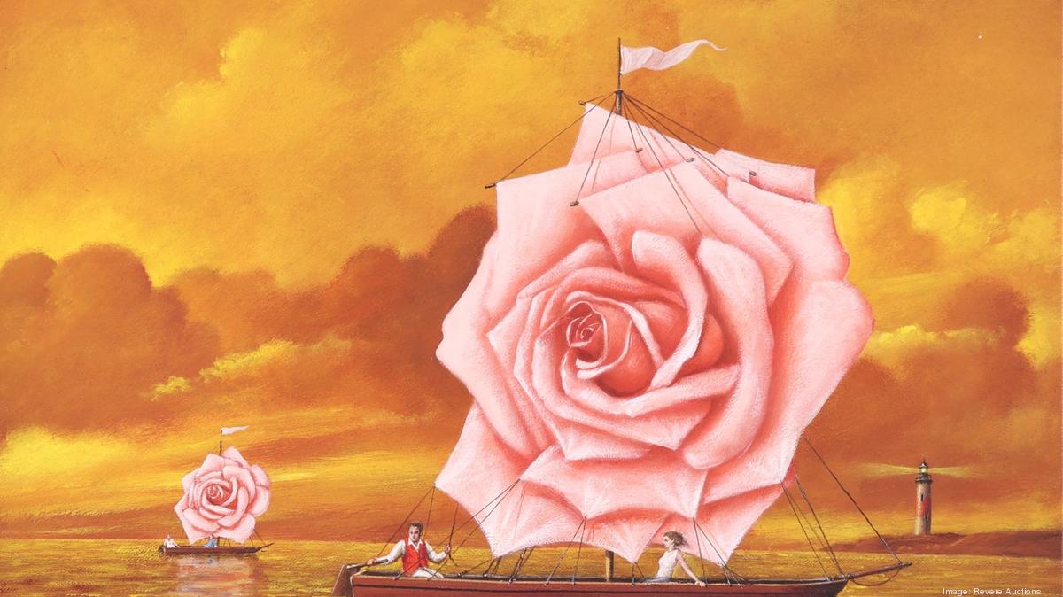 natsu さん　sea of rose アート Aveda founder Horst Rechelbacher's art collection heading to