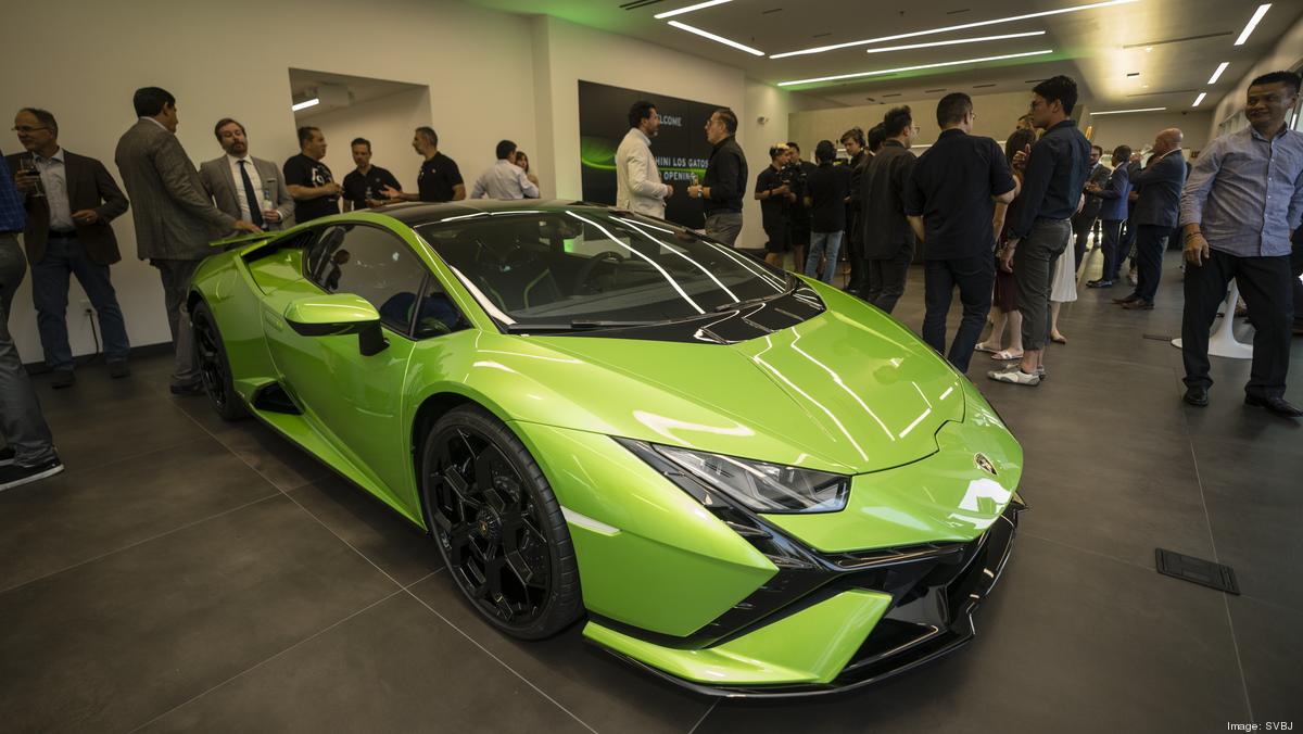 Lamborghini Dealership Opens in Los Gatos - Silicon Valley Business Journal