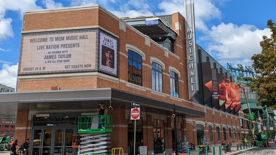 See the first peek inside MGM Music Hall at Fenway Boston Business